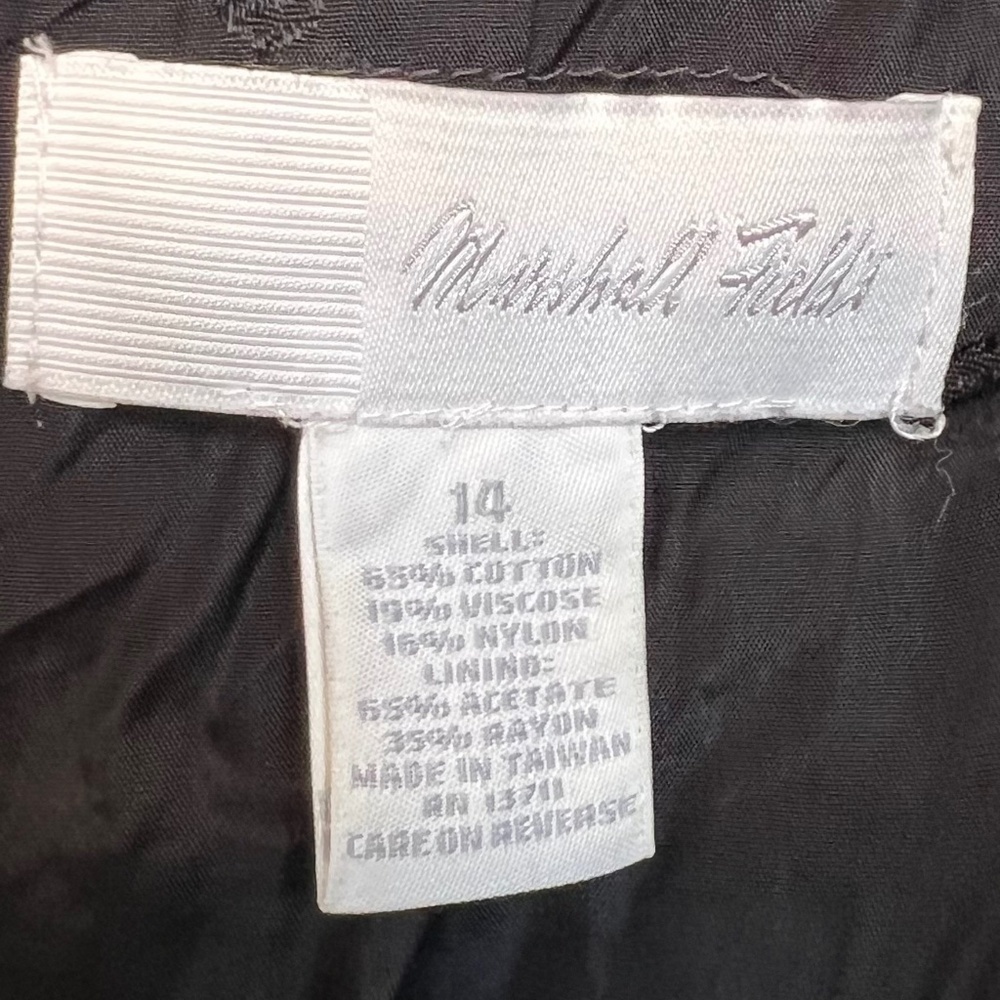 VINTAGE |•MARSHALL FIELDS•| Floral Coat Size 14 - Picture 11 of 14